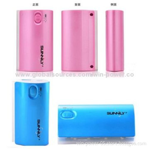 Portable Power Banks, New Design with Beautiful Look, Suitable for All Phones, OEM Colors Available